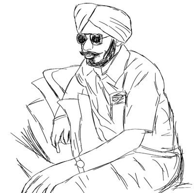 Sath shri akaal!
I try to draw (terribly&slowly)
