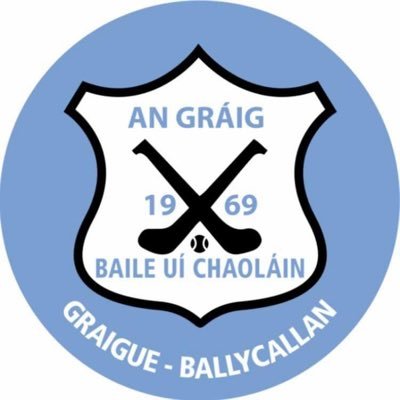 Official Twitter account for Graigue Ballycallan GAA club and St. Brigid's Camogie club, Co. Kilkenny