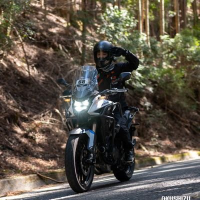 ローディからライダーに転向/HONDA 400X/無言フォローすみません/職業👉️看護師
/実家は静岡今は埼玉