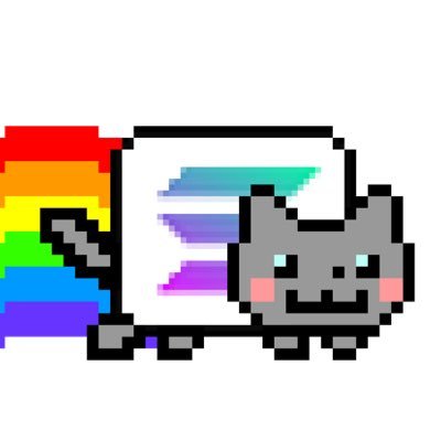 Nyan Cat on #Solana 😸🌈