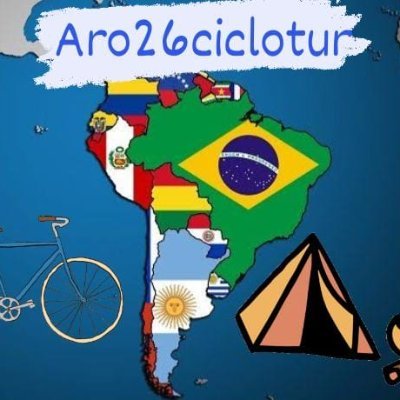 Viajando de bike pelo litoral sul do Brasil e por alguns países da América do Sul.