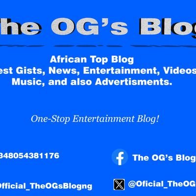 African Top Entertainment Blog

New account please add up lets be mutuals

add up on Facebook for daily entertainment https://t.co/szwN42VxU0