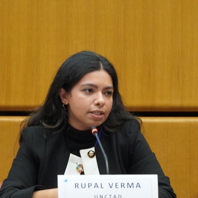 Rupal__Verma's profile picture. Global Governance, Environment, Policy & Management | IISD | UNCTAD | IDOS | Erasmus scholar | Government of India  Views are my own