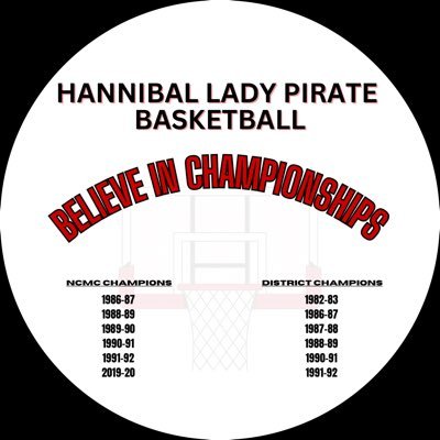 Twitter of the Hannibal Lady Pirate Basketball Program | MSHSAA Class 5 | Member of the North Central Missouri Conference| HC - @sgaines_
