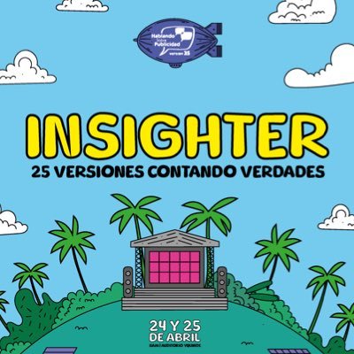 Somos un evento gratuito para apasionados por el mundo publicitario. 🤩💯  ¡Inscríbete y ven a conocer los mejores INSIGHTERS este 24 y 25 de abril!