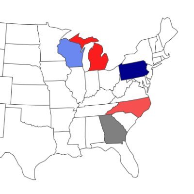 Real-Time Presidential Election Forecasts And Latest Swing State Polls