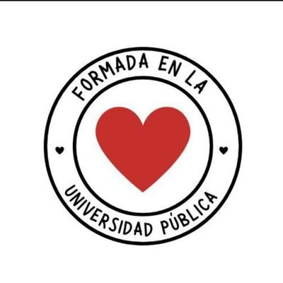 Lic. en Ciencias de la Educación y Docente UBA...🇦🇷
Afirmar con fundamento y discutir las ideas. 💭📕📃
Educación Pública = Estatal
Feminismo y Patria Grande