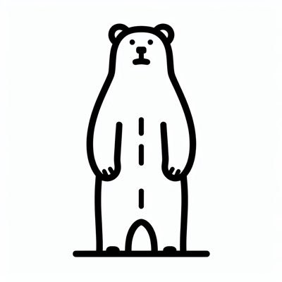 クリエイター「BEAR U」です🧸大人気しろくまくんをはじめスマホケースやTシャツなど、ゆる可愛いアイテムが勢揃い♪ 📸インクタッチやモノクロシンプルなデザインなど個性的。一日１アイテム新作を投稿しているので見逃さないでください🎶#しろくまくん #ゆるかわ #新作 #BEARU #くま  #bear