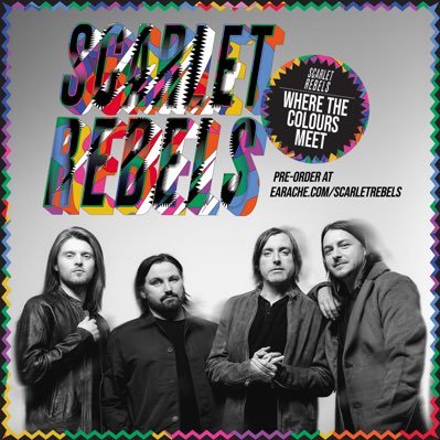 New Wave of Rock n Roll Rebels 🏴 ‼️ New Album ‘Where The Colours Meet’ out now‼️