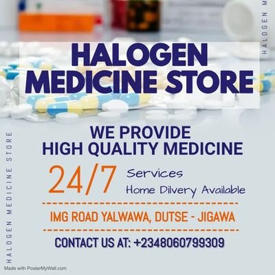 Chemist/Pharmacist;

We deliver quality drugs to your doorstep anywhere in Dutse