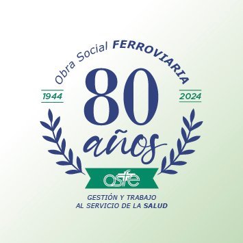 OBRA SOCIAL FERROVIARIA • Gestión y Trabajo al Servicio de la Salud • 
Email: contactese@osferroviaria.org.ar | Facebook: /obrasocialferroviaria