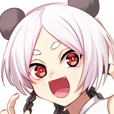 はんだとうか パンダ系VTuber 🐼人型は150前半くらいの身長🐼
親愛なるママ(@zareshima) 
ファンアートは #半田ート 配信タグは #ぱんだ脱走中