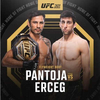 Watch Main Event Pantoja vs Erceg Live Stream