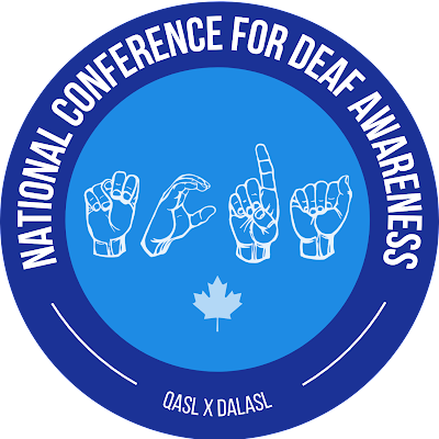 2024 theme: Deaf Education & Technology
Date: Sat. April 20, 2-6 pm EDT | 11 am-3 pm PDT

FREE conference hosted by @queensu & @DalhousieU's ASL clubs!