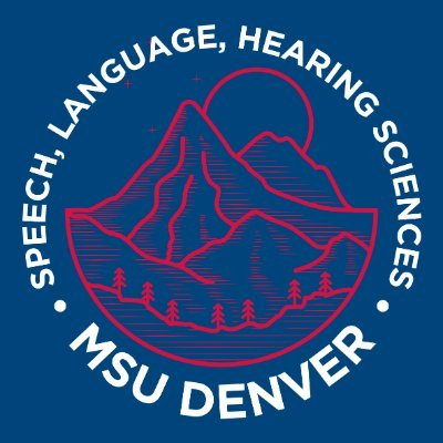 This is the official twitter of the Speech, Language, Hearing Sciences Department at MSU Denver!