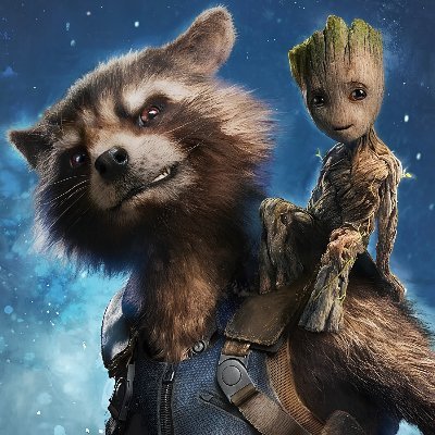 Posting almost daily pics or gifs of our beloved Rocket Raccoon #RocketRaccoon
