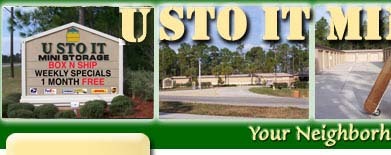 UstoIt's profile picture. Your neighborhood Mini Storage & Postal Center