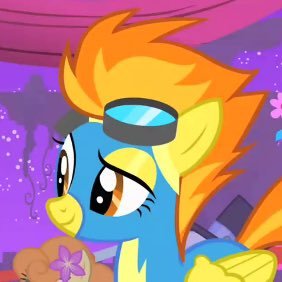 The (not) official Twitter account of Spitfire, Captain of the Wonderbolts. ⚡️💙 Washouts, especially Lightning Dust, DNI (run by @c0smicshine)