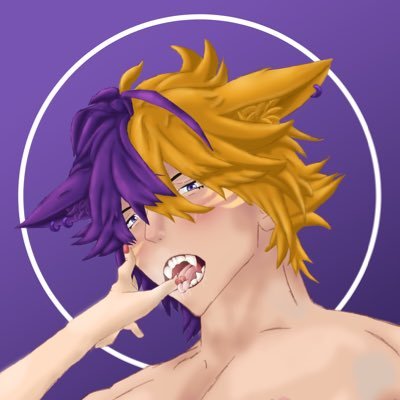 🔞 ||VTUBER|| I’m your Dumb Wolf Guy who loves affection! Yo you should Follow me on twitch! MINORS DNI