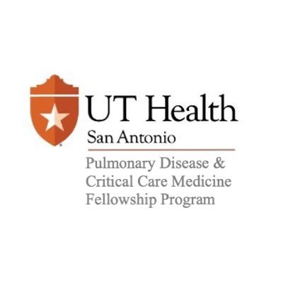 UT Health San Antonio Pulmonary and Critical Care Fellowship. @accpchest @atscommunity @ATSfellows @SCCM #PCCM #SoMe #FOAMed #MedEd #SoMe Fellow: @SputumSamurai