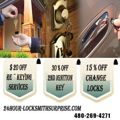 Reliable Locksmith Surprise
If you have been inspecting for a superior quality mobile locksmiths in Surprise.