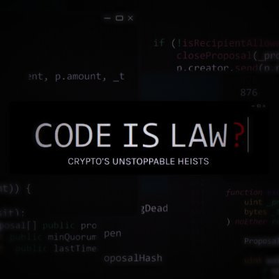 Code Is Law: The Movie Profile