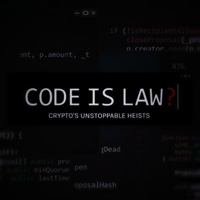 Documentary about crypto hacks told by those at the heart of notorious cases.
Trailer - https://t.co/pzlAPnaU8H
Support us - https://t.co/ZxasJ0ti2E