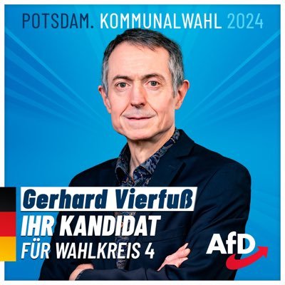 Gerhard Vierfusz Kandidat für Potsdam