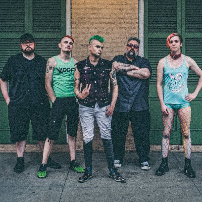 Loud and flamboyant queer punk rock in puppy hoods from @XerxesQados, @notjongreco, @joebove, @PupZekeX, and @SkyeMutt // @Say10 Records thinks we’re cool.