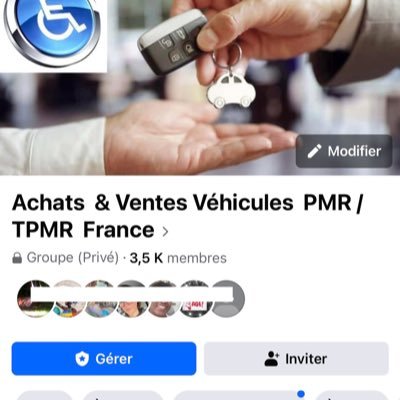 Achat & Vente entre particuliers - Véhicules adaptés HANDICAP - PMR ( groupe Facebook )