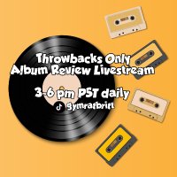 Throwbacks Only Album Review Livestream 💿(@TBOAlbumReviews) 's Twitter Profile Photo