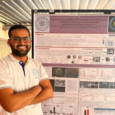 Chemistry Student
@iitgandhinagar. Indian Institute of Technology Gandhinagar, Gujarat, India.
@electrocatalysis @photoelectrocatalysis
@heterogenous catalysis