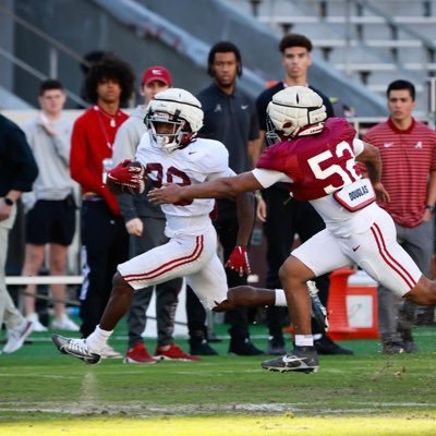 RB at The University of Alabama