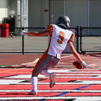 28’, Saint Francis High School (Mt. View), WR/FS Height 6.1, Weight 140