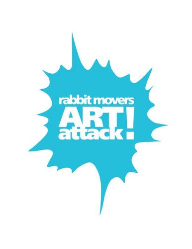We are Rabbit Movers, artists with moving trucks. By day we move, at night, we transform our trucks into alternative gallery spaces, ATTACK!NG NYC with art.