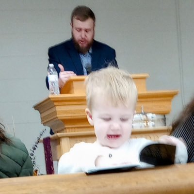 Christian, Husband, Father, and Elder at Justified Reformed Baptist Church. Hebrews 1:1-3