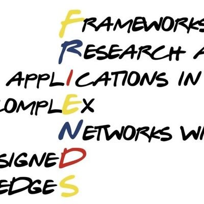 FRIENDS (a satellite of the @ConfCompSys 2024) will address the unique properties of signed networks, i.e. networks containing positive and negative links.