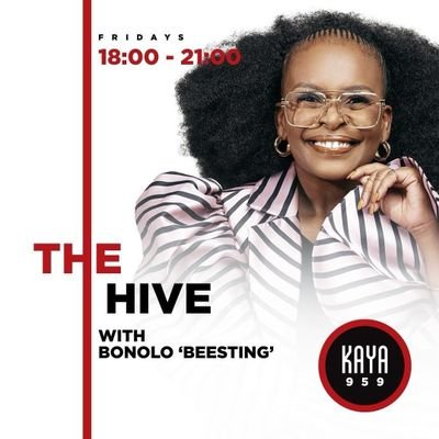 Dj at Kaya959, Director of B-Sting Communications. Platinum Product Jazz Singer.
Lead vocalist for B-Sting and The Hive