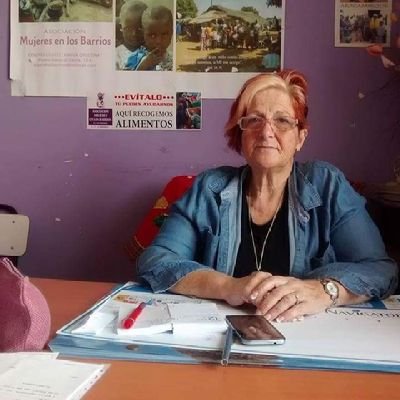Eva65540555's profile picture. presidenta asociación 
Mujeres Barrios