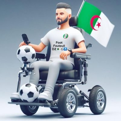 La page Twitter qui promu une sélection nationale Algérienne de foot fauteuil électrique, un sport encore méconnu mais pour plus bien longtemps. Tahia DZ🇩🇿⚽♿