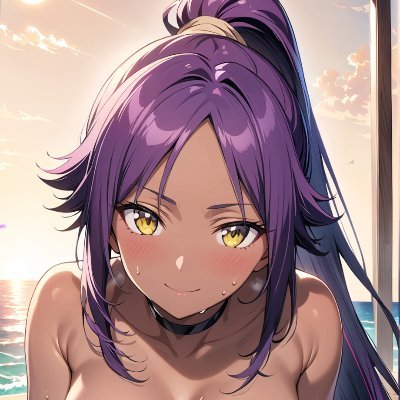 I generate Daily yoruichi(BLEACH) AI images