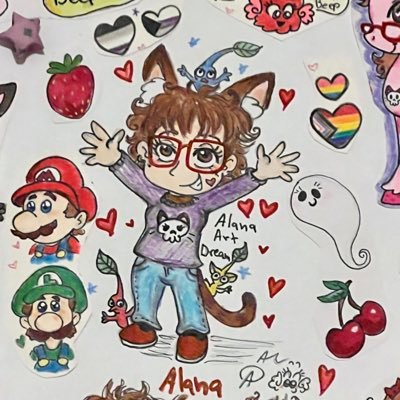 hobby artist who lives in Australia, has ADD/ADHD draws a lot of oc/fan stuff, Demipansexual, born 1986. she/her/they/them can get emotional loves LEGO and cats