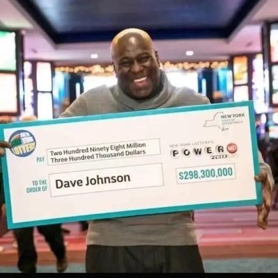 I'm Dave Johnson the winner of the Powerball lottery I won $283.3 million I'm giving out $5000 to my first 2k followers