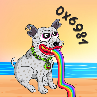 Original 0x6982 #PEPE dog friend - ZEUS $ZEPE 0x6981. |  With a message of bringing #peace and #love to the world. 🌈 https://t.co/AirD7eAK9d