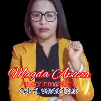 Magda Apaza - Asesor inmobiliario(@ApazaAsesor) 's Twitter Profile Photo