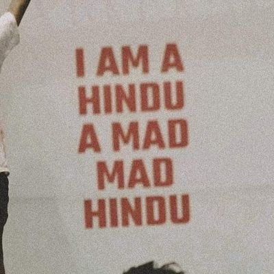 🚩जय श्री राम,🚩 , 🚩हिन्दू राष्ट्र 🚩I Am A Hindu A Mad Mad Hindu🚩💪 सभी सनातनी यों का स्वागत है 100% follow back milega) 🚩🙏