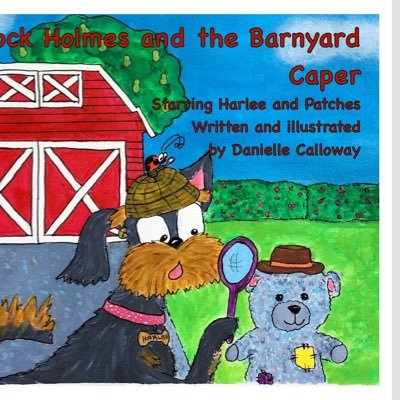 jarly_y_parchy's profile picture. I’m Harley, a pup who loves to be Sherlock Holmes and solve mysteries with my stuffed bear Patches.  #booksforkids #coloringbooks #sherlockholmes #coloring