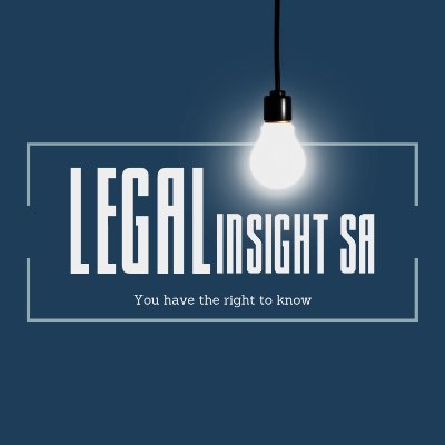 @LegalInsightSA is a free educational #legal #blog that aims to empower ordinary #SouthAfricans with #information and #legaladvice regarding our #legalsystem