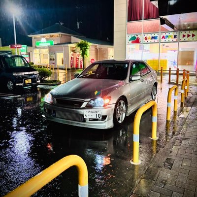 静岡05 🚹 ALTEZZA RS200 前期 Zエディション カタツムリついてます🐌 ストリートってやつを教えて下さい！！無言フォロー失礼します🙇‍♂️