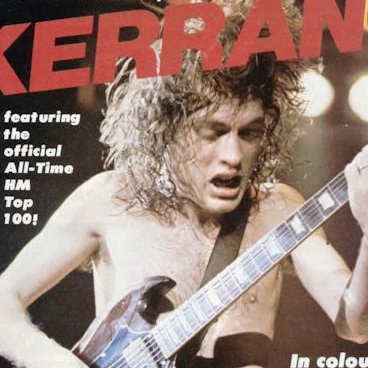 Brought up on 80's Metal, Wedneday was Kerrang! day for  a sweet decade.